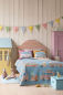 Preview: Tilda Patchwork Stoff Baumwolle - Wallflower - Blue